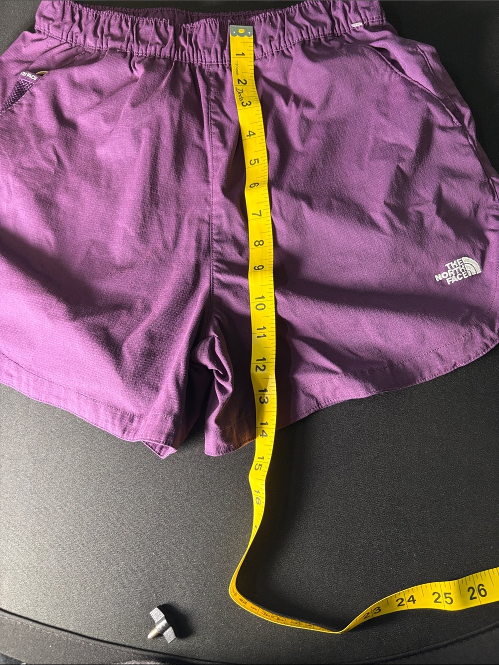 The North Face Plum Athletic Shorts with Elastic Waist size small - Picture 3 of 5